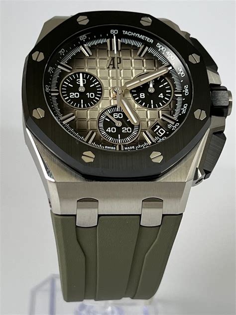 audemars piguet royal oak offshore taupe|audemars royal oak offshore collection.